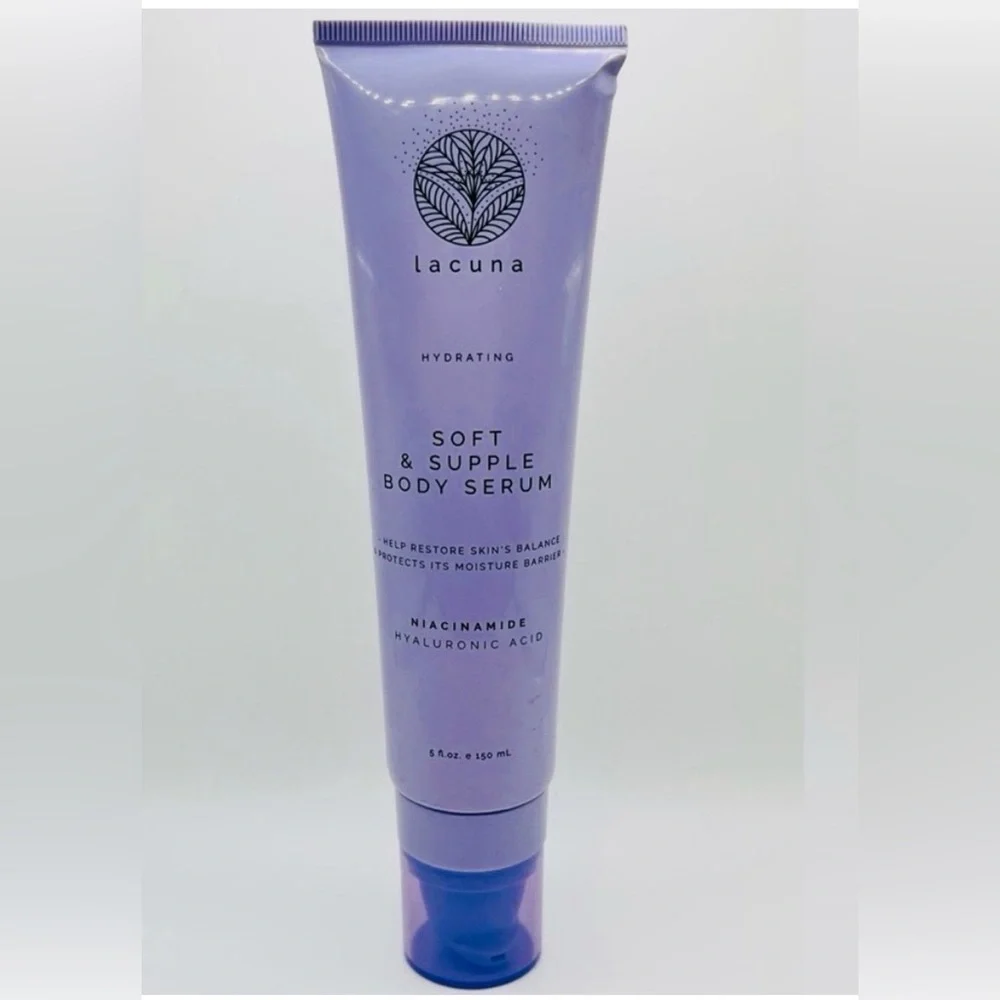 Lacuna Hydrating Soft & Supple Body Serum w/ Niacinamide & Hyaluronic Acid.